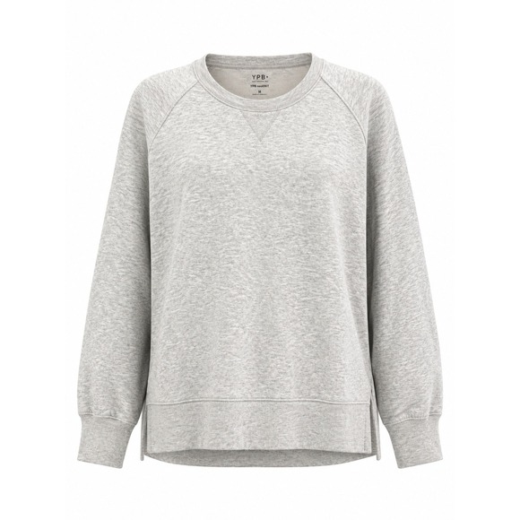 Abercrombie & Fitch Other - Abercrombie & Fitch YPB neoKNIT Crewneck Sweatshirt Grey Heather Mens Medium